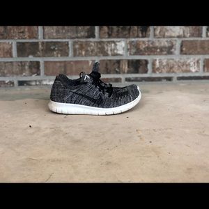 Black and Gray Nike Shoes